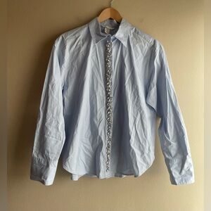 H&M Women Cotton Button Up Shirt Size Small